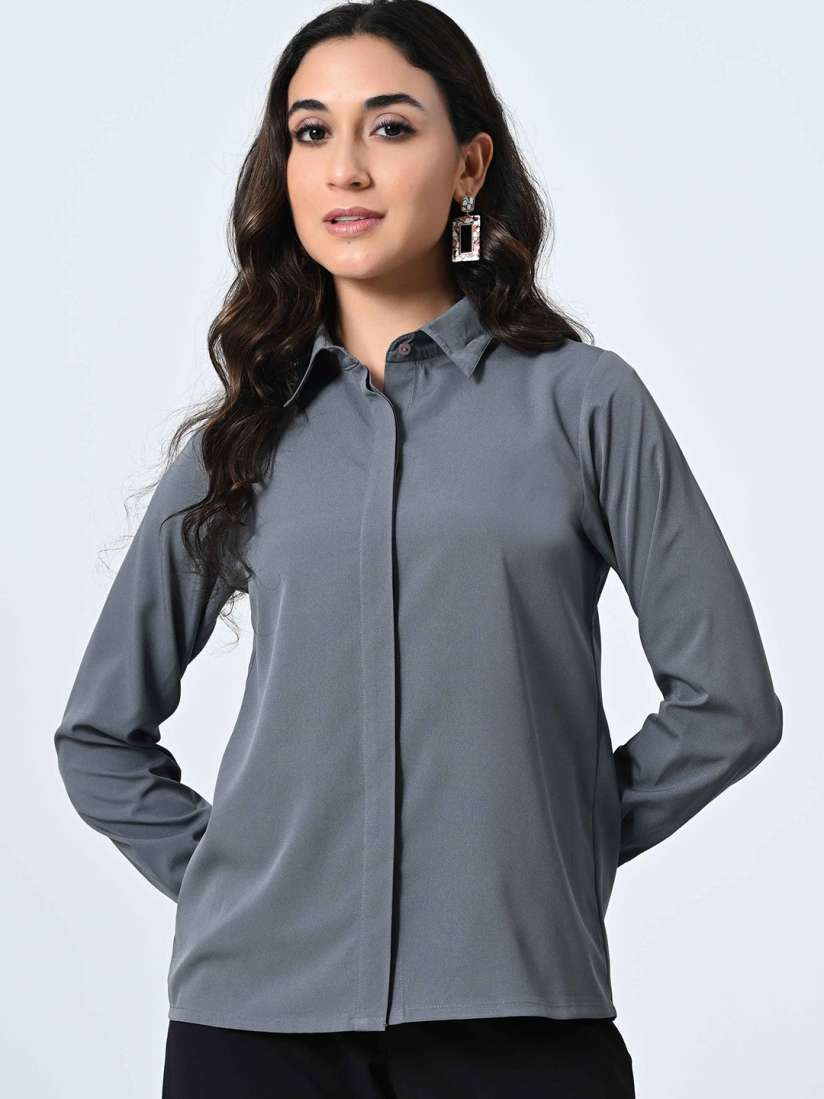 Formal shirts for women myntra hot sale