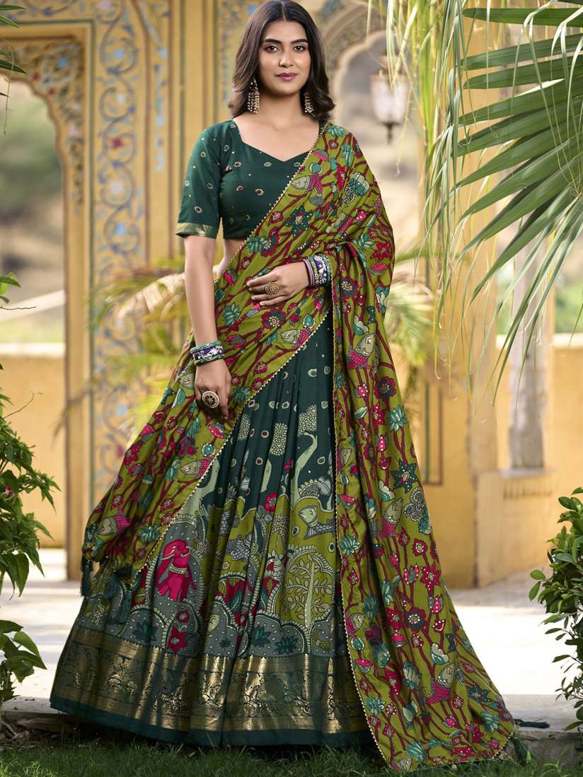 Lehenga saree online shopping myntra top