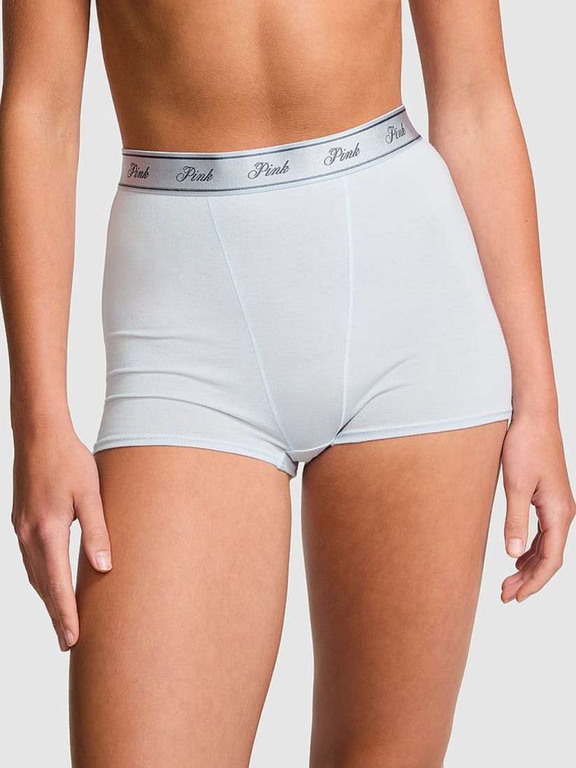 Buy Victoria s Secret PINK Mid Rise Boy Shorts Briefs Briefs for Women 30679917 Myntra