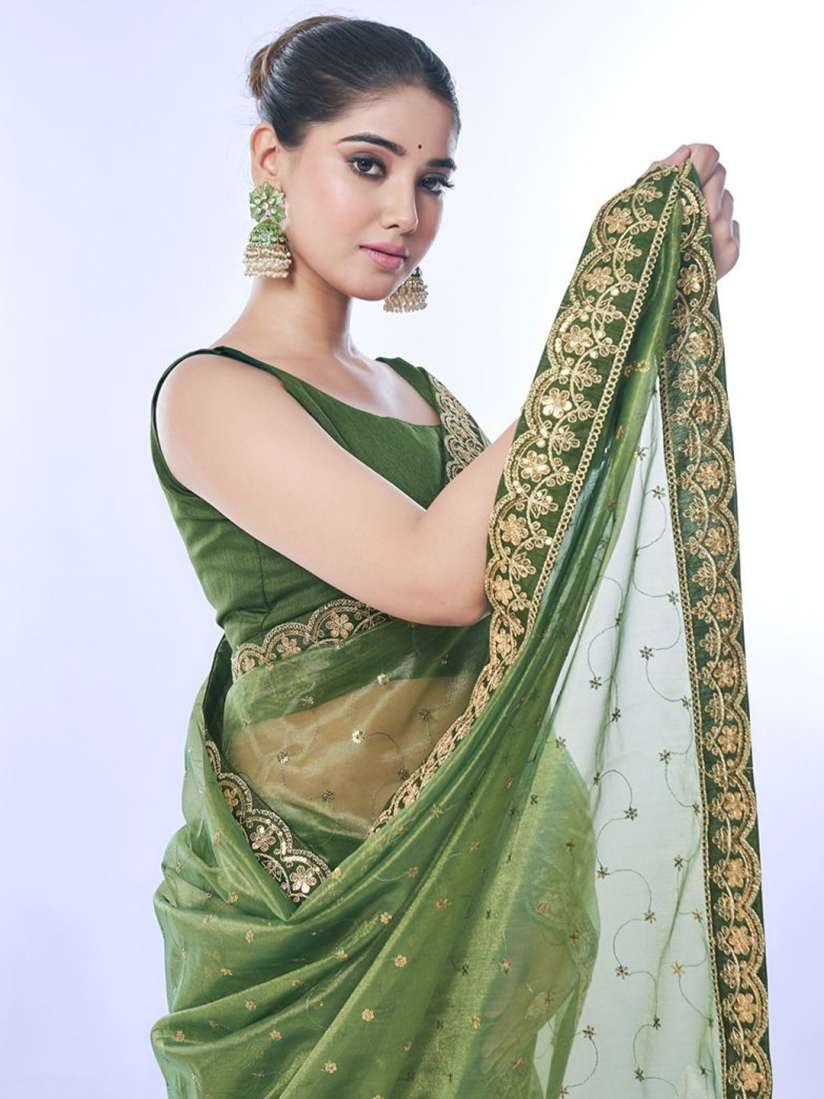 Myntra net saree shop