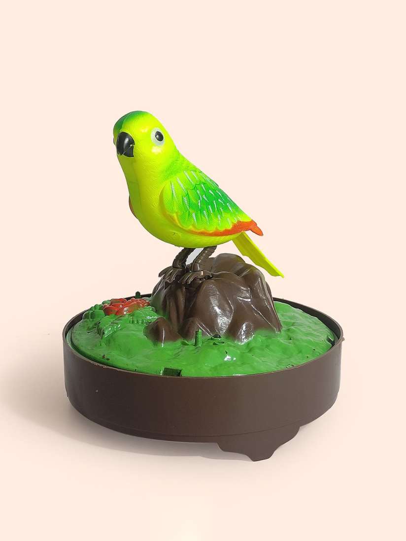 Toy parrot in cage that talks hotsell