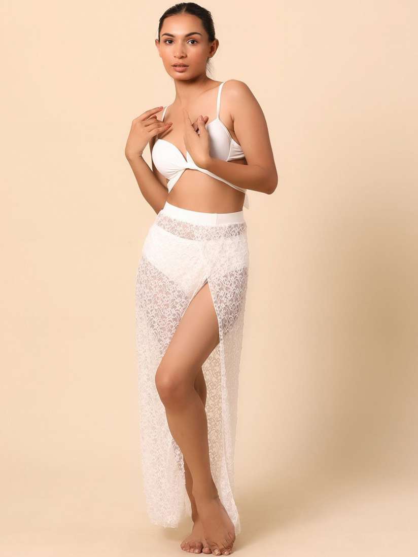 Lace cover up skirt cheap