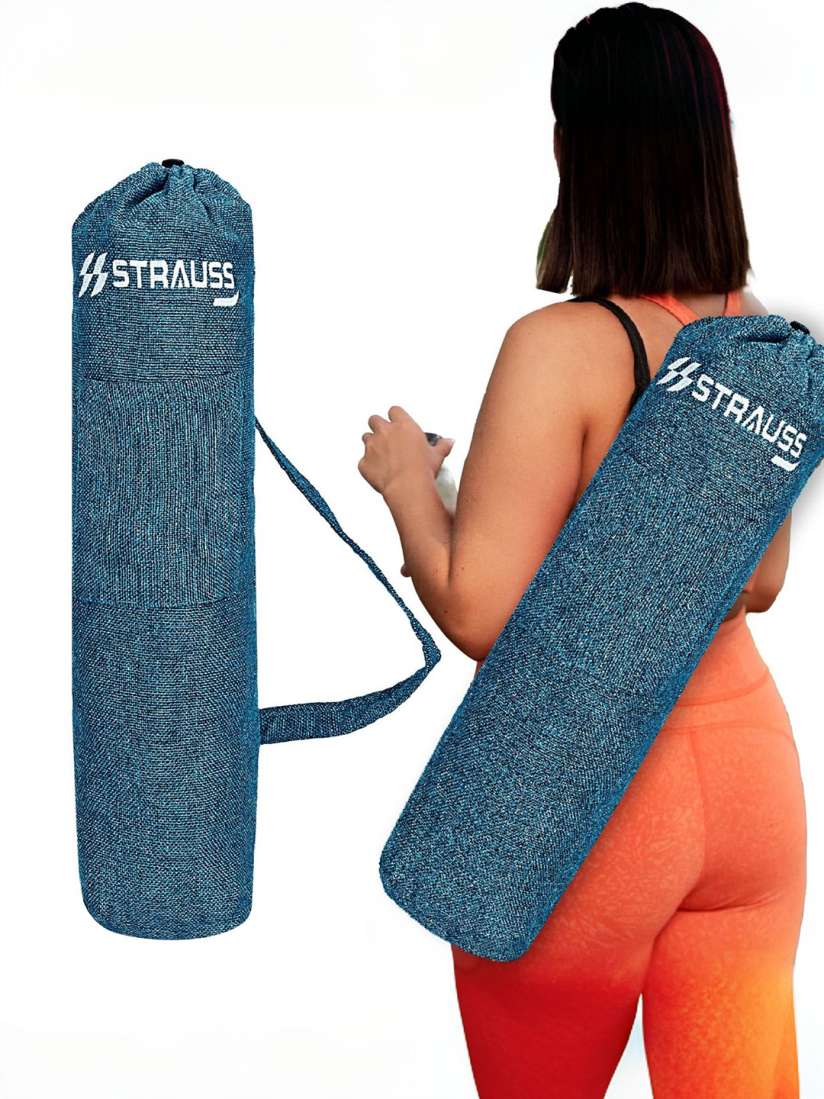 Buy STRAUSS Printed Yoga Mat Bag Duffel Bag for Unisex 30713100 Myntra