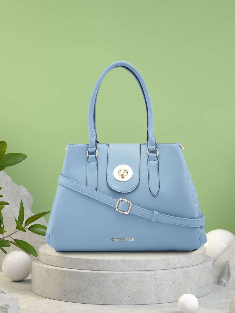 Buy Caprese Structured Satchel with Tasselled Handbags for Women 30699877 Myntra