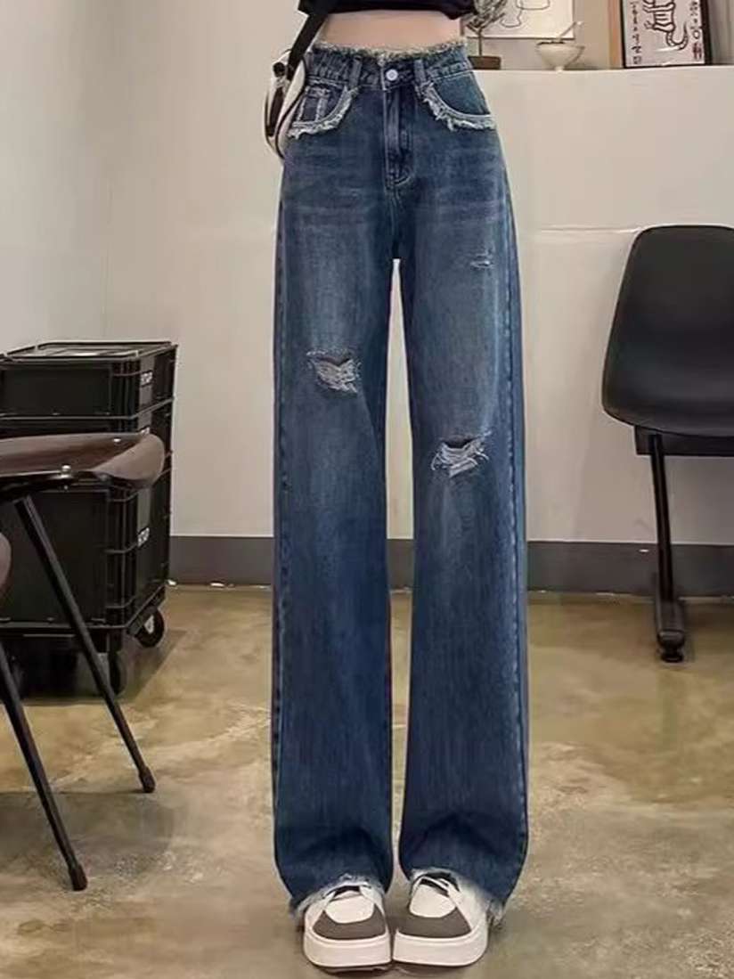 High waist jeans on myntra shop
