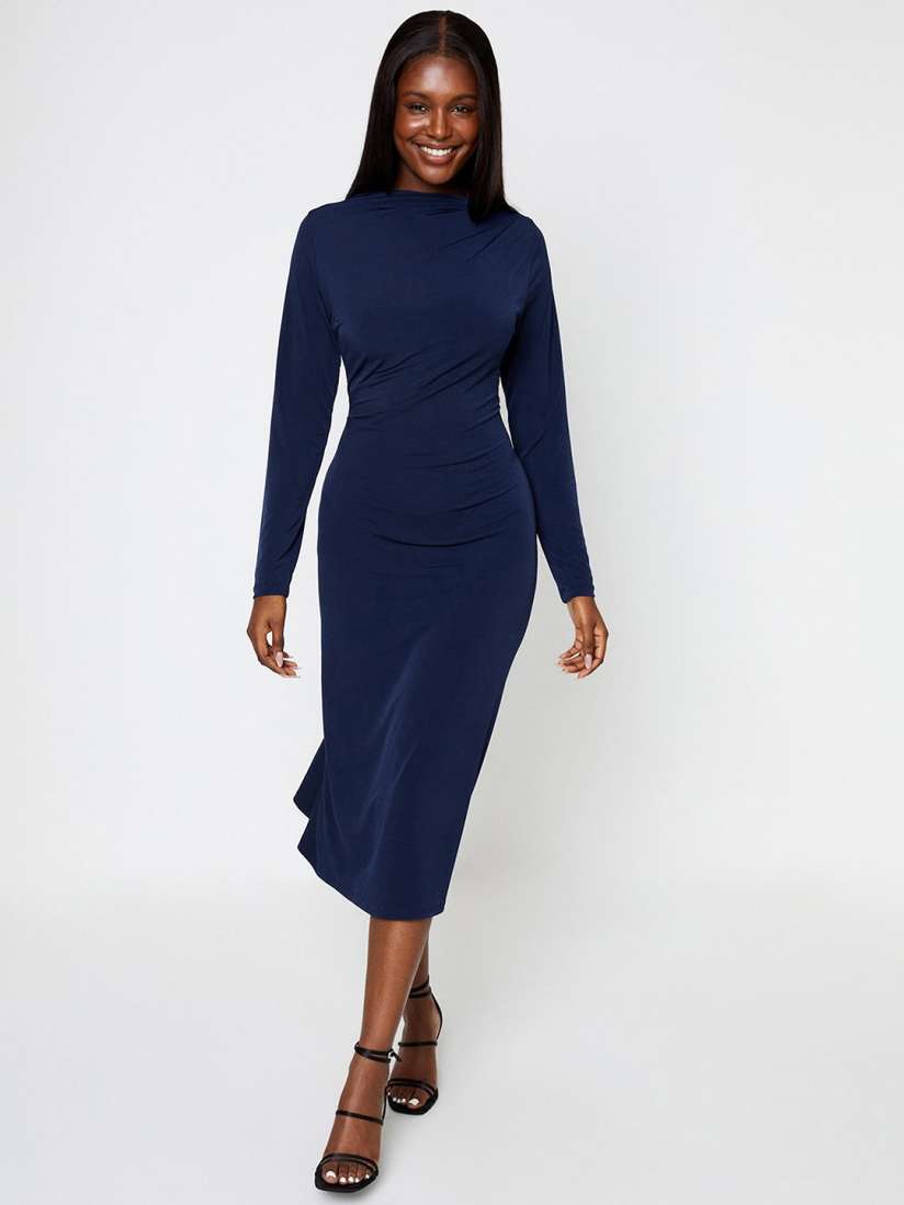Dorothy perkins high neck dress clearance