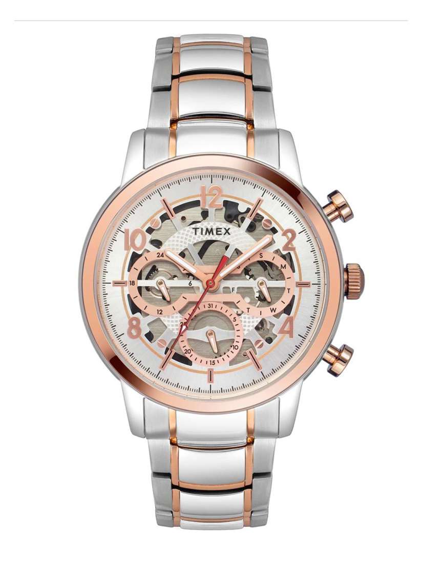 Buy Timex Men Skeleton Dial Stainless Steel Straps Analogue Watch TWEG20205 Watches for Men 30708999 Myntra
