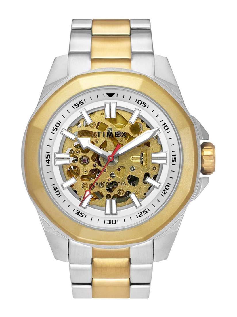 Timex skeleton automatic watch cheap