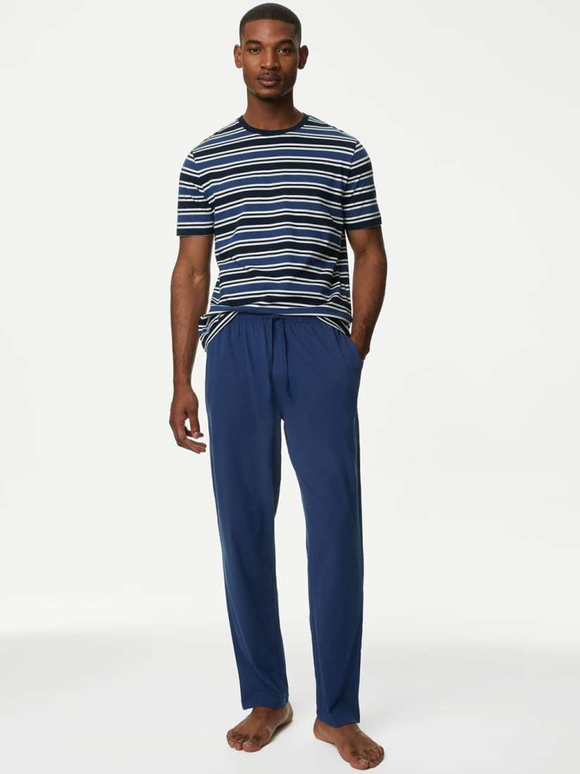 Mens night suit marks and spencer clearance
