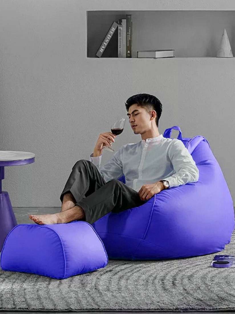 Purple bean bag cover online