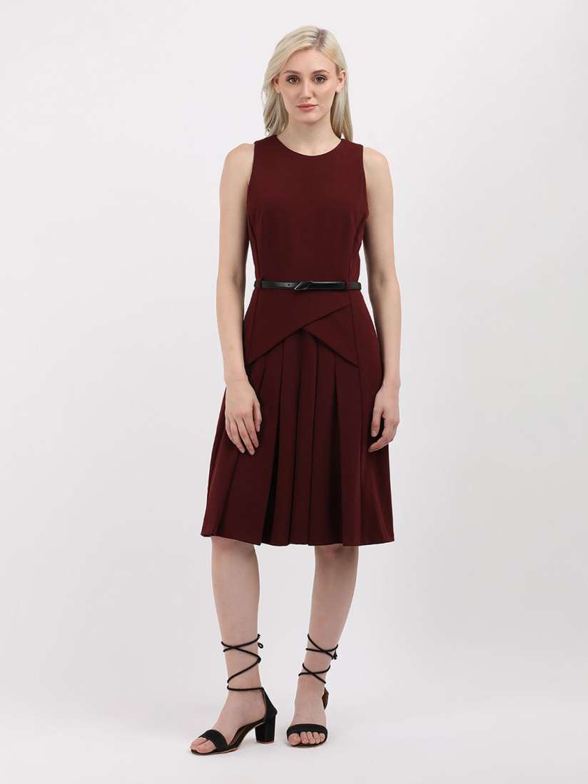 Buy Calvin Klein Jeans Fit Flare Dress Dresses for Women 30719414 Myntra