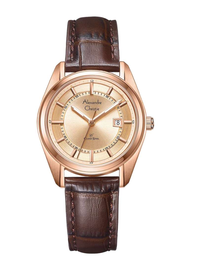 Alexandre christie leather watch cheap
