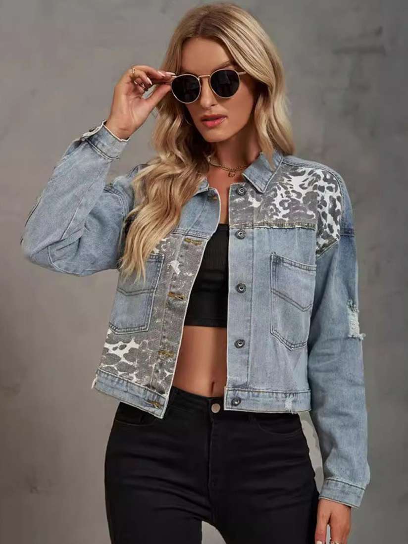 Denim jacket for women myntra sale