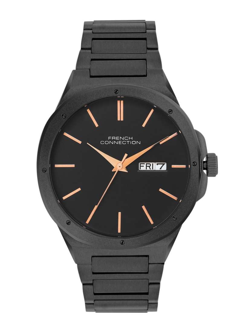 Buy French Connection Men Dial Stainless Steel Bracelet Style Straps Analogue Watch FCH04BM Watches for Men 30741649 Myntra