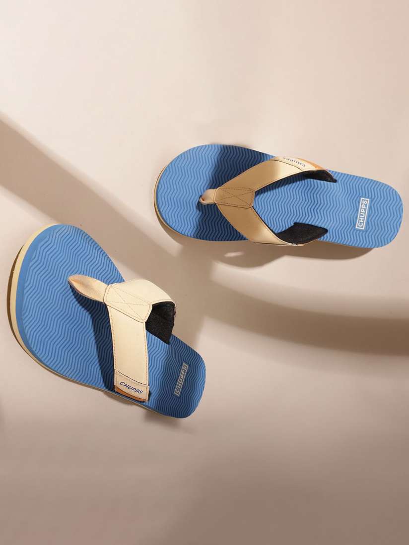 Buy CHUPPS Men Wyld Solid URO Foam Comfort Flip flop Recycled Materials Flip Flops for Men 30756428 Myntra