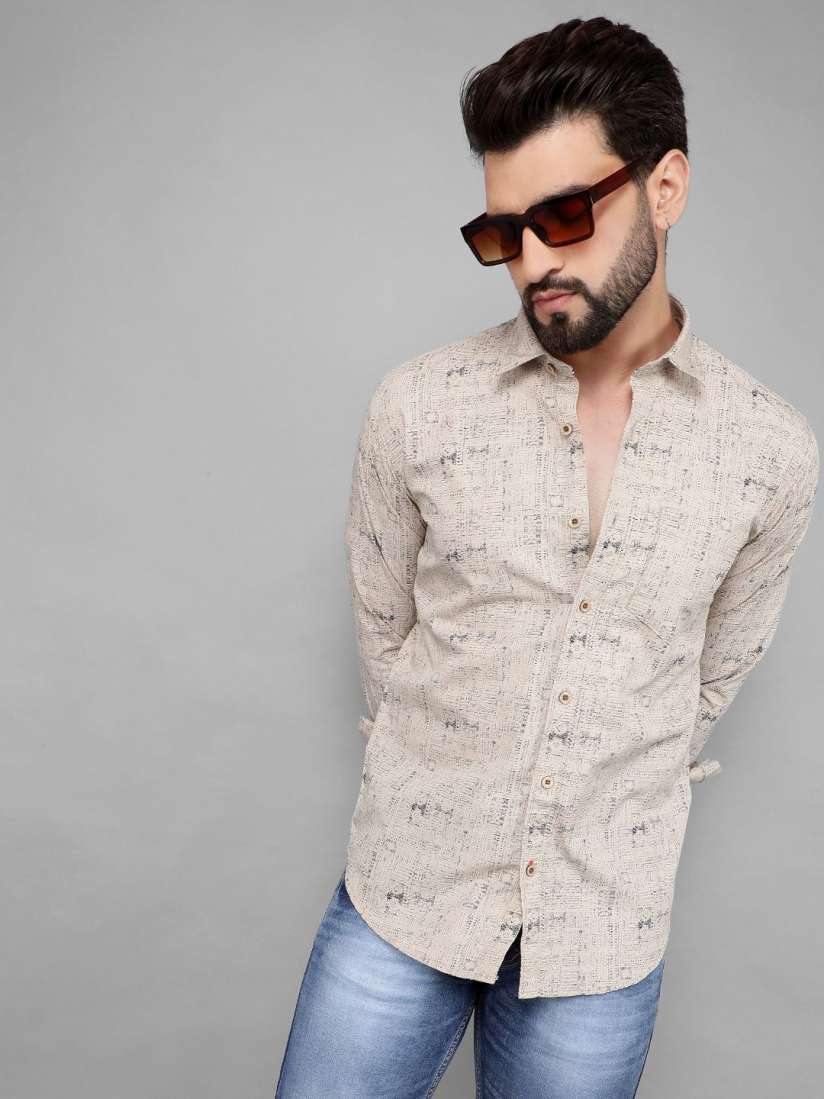 Buy COBB Men Slim Fit Opaque Printed Casual Shirt Shirts for Men 30738269 Myntra