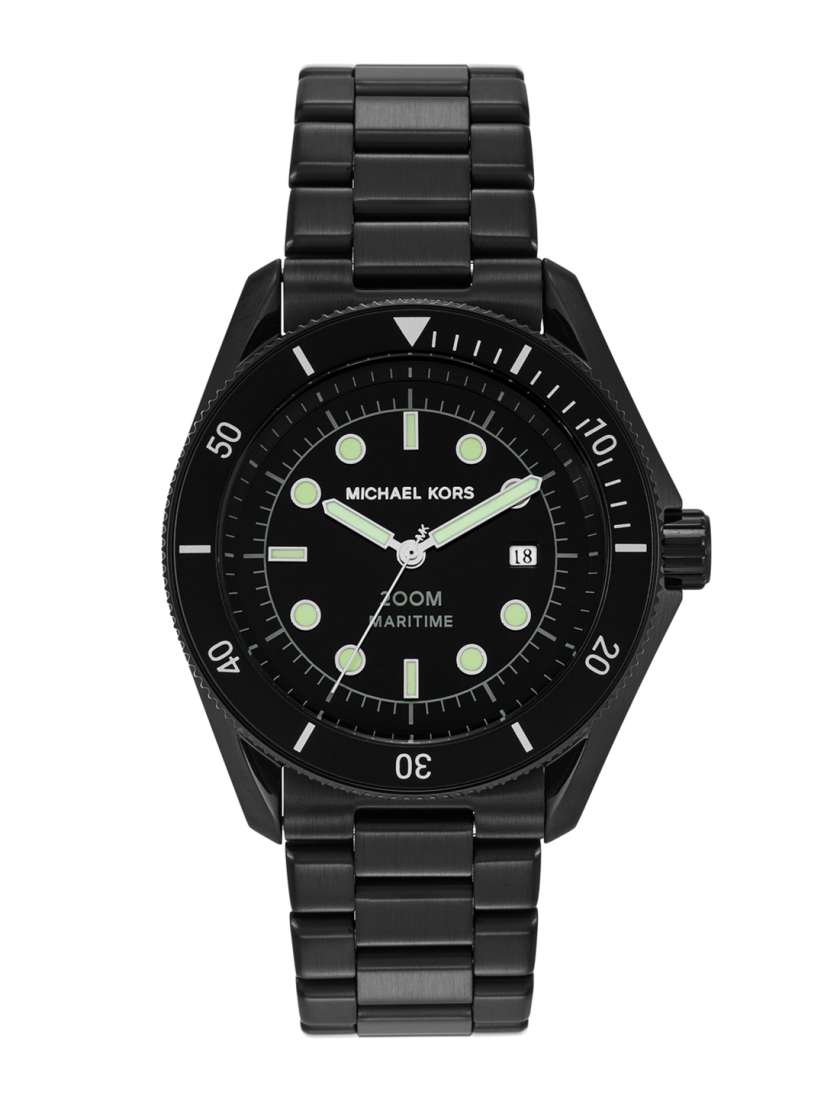 Buy Michael Kors Men Maritime Bracelet Style Analogue Watch MK9181I Black Watches for Men 30664421 Myntra