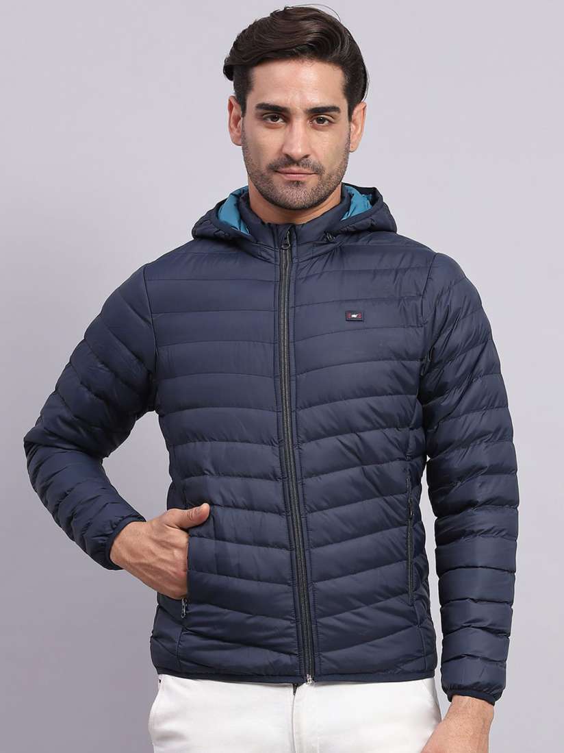 Buy Monte Carlo Men Solid Puffer Hooded Jacket Jackets for Men 30767940 Myntra
