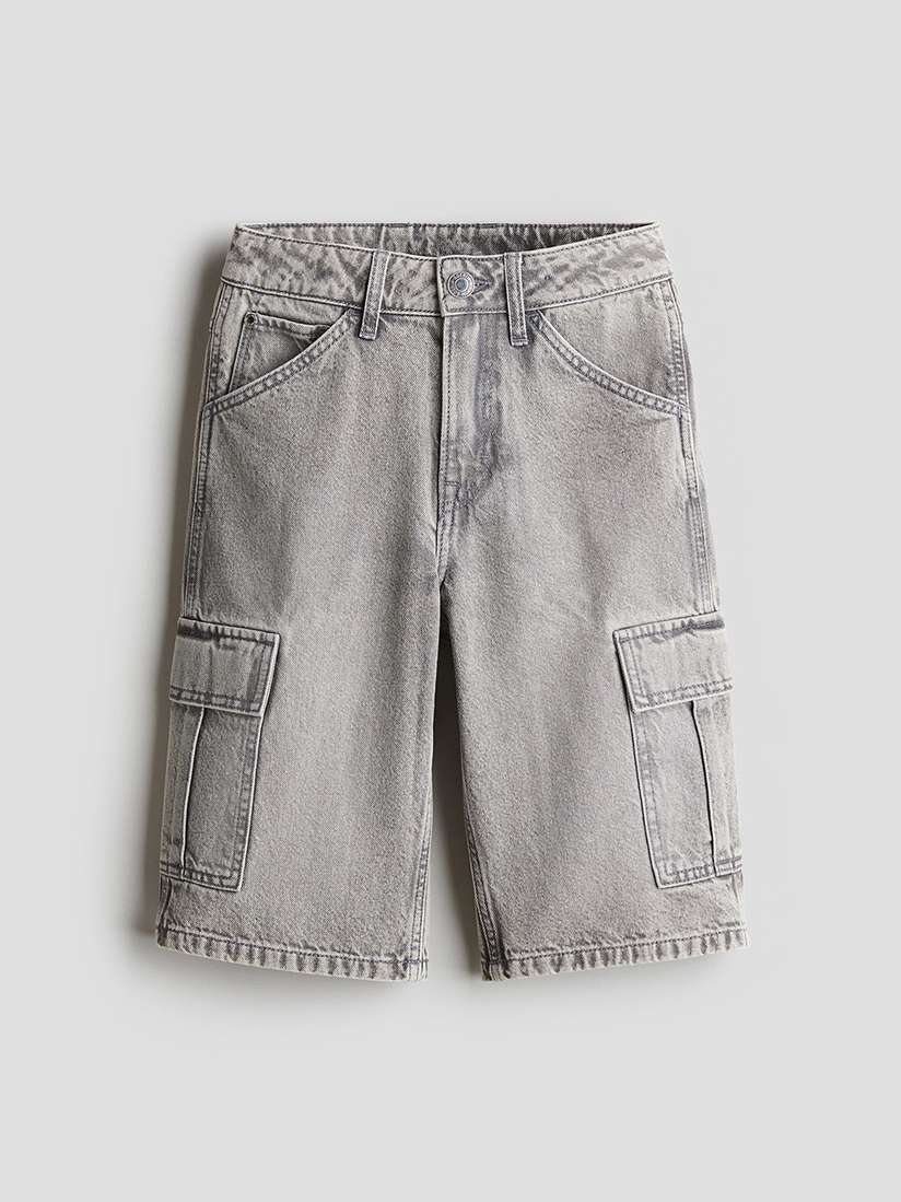 Buy H&M Boys Denim cargo Shorts Shorts for Boys 30760408 Myntra