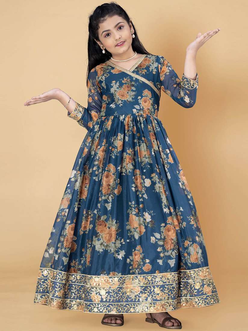 Anarkali dress online shopping myntra shop