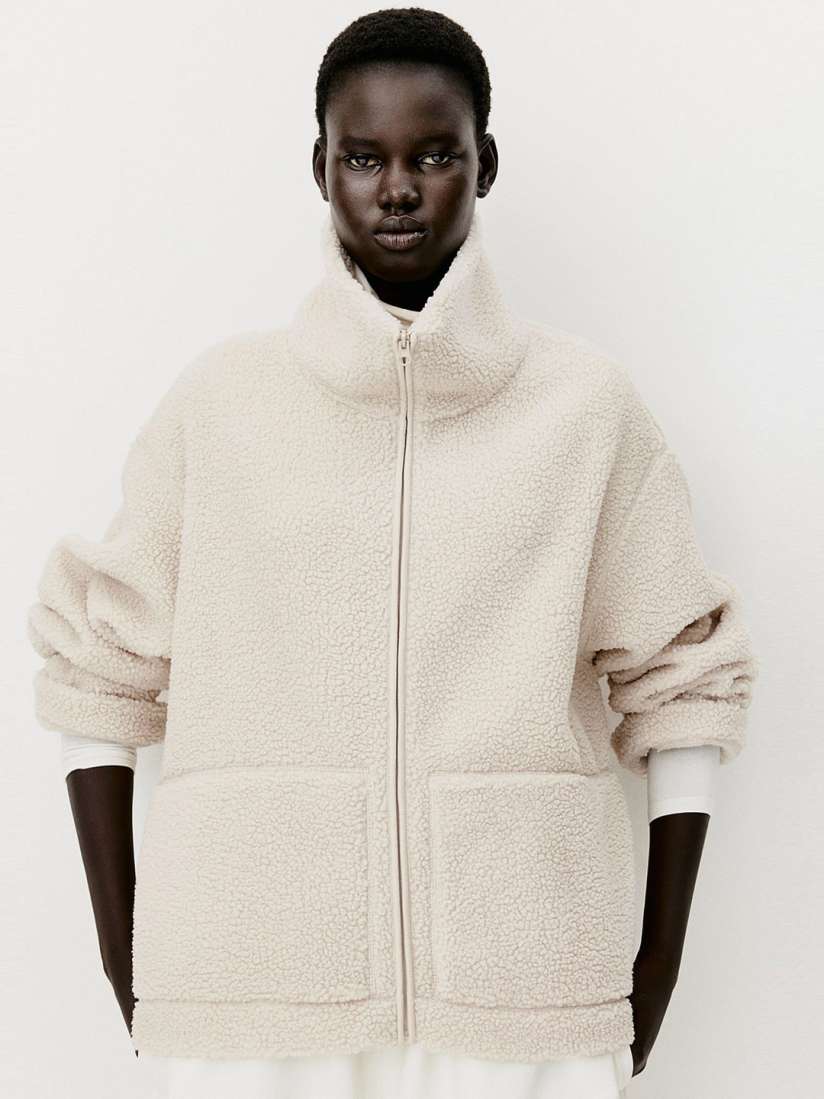Teddy jacket for women hot sale