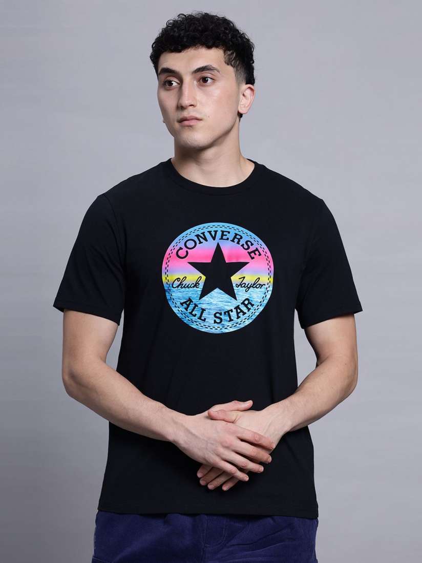 Buy Converse Unisex Typography Printed Round Neck Cotton T Shirt Tshirts for Unisex 30482835 Myntra