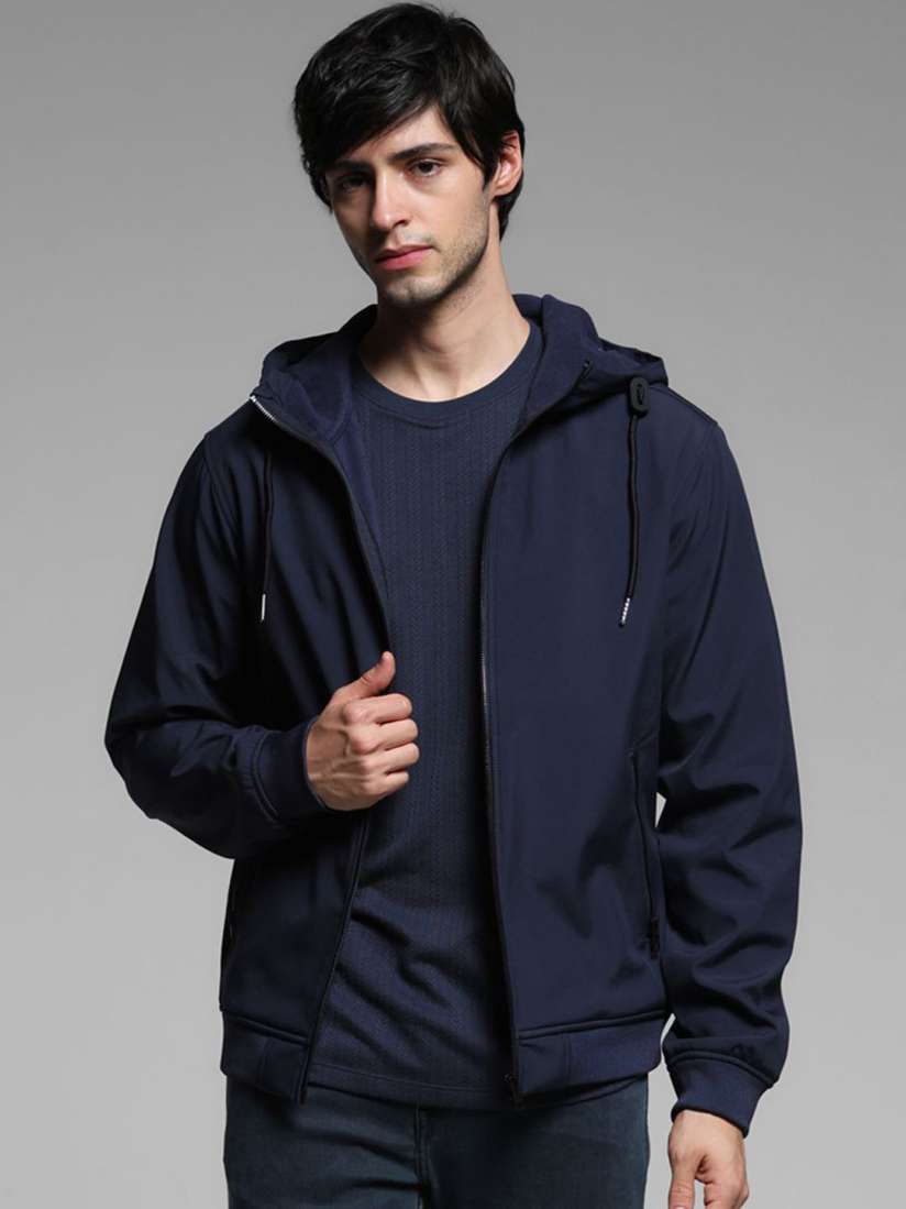 Buy Jack Jones Men Geometric Checked Windcheater Crop Sporty Jacket with Patchwork Jackets for Men 30467094 Myntra