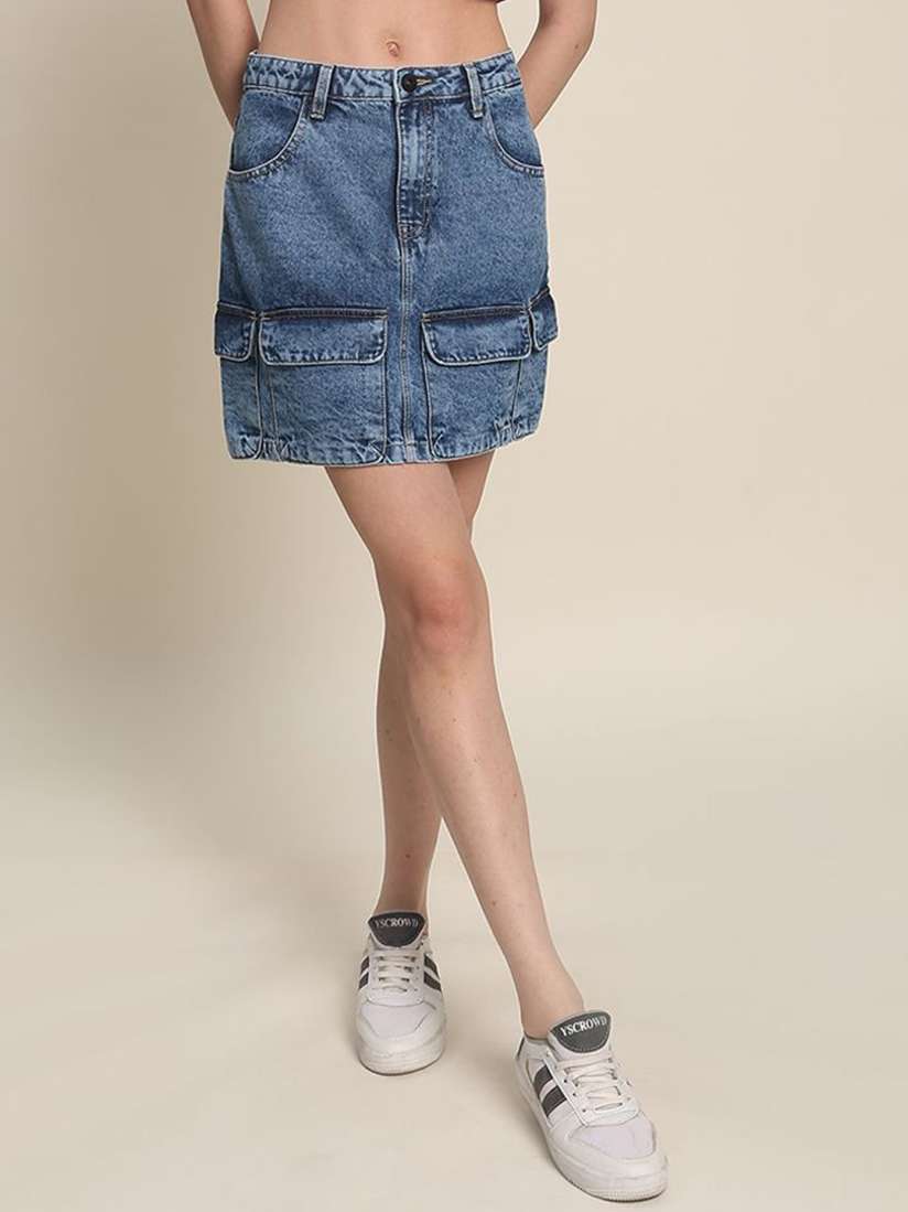 Short skirt in myntra cheap