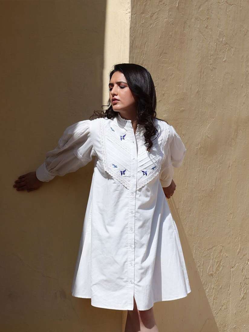 White tunic dress 2025