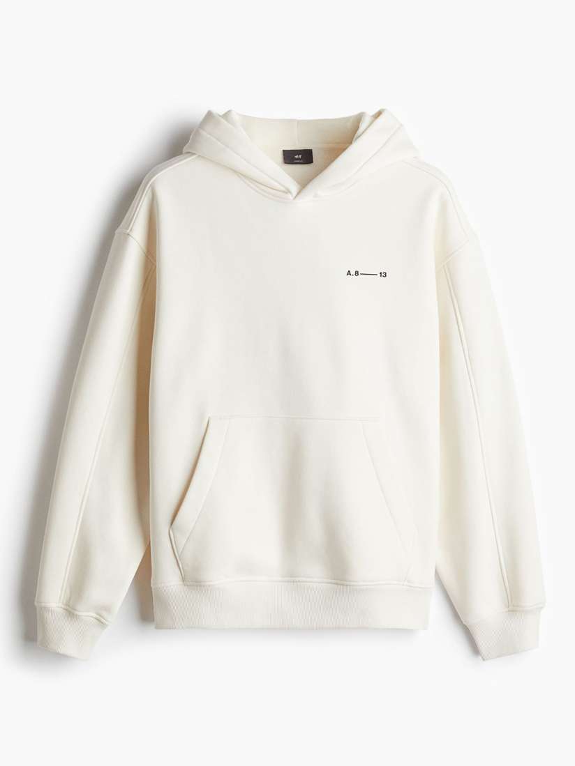 Buy H M Loose Fit Printed Hoodie Sweatshirts for Men 30760528 Myntra