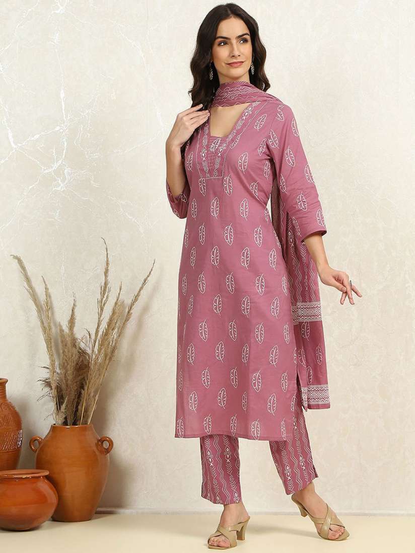 Biba cotton dress material online