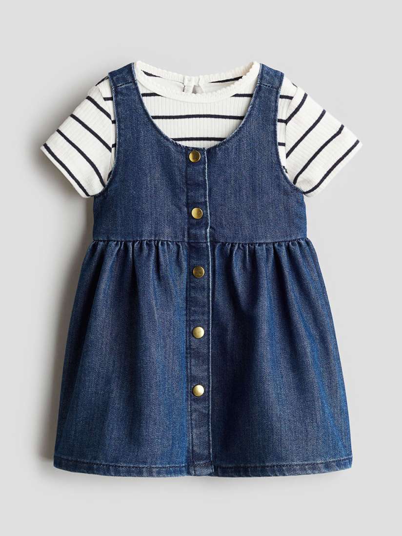 Buy H M Infant Girls 2 Piece Top Dress Set Dresses for Girls 30760658 Myntra