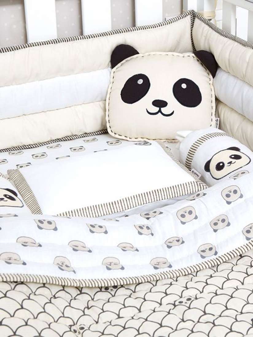 Black and white cot bedding new arrivals
