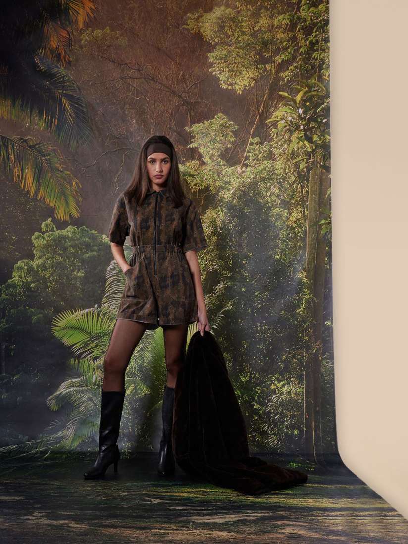 Short jumpsuit myntra sales