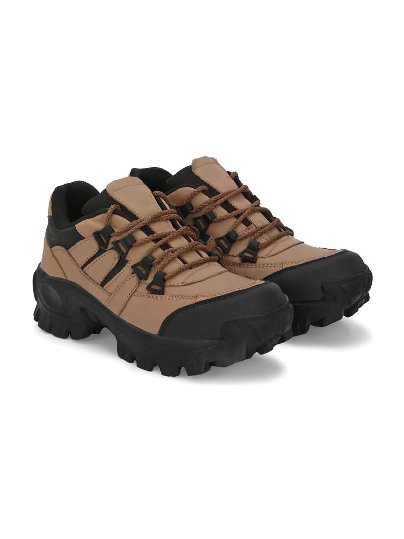 Buy SHOE DAY Men Leather Trekking Shoes Casual Shoes for Men 30790691 Myntra