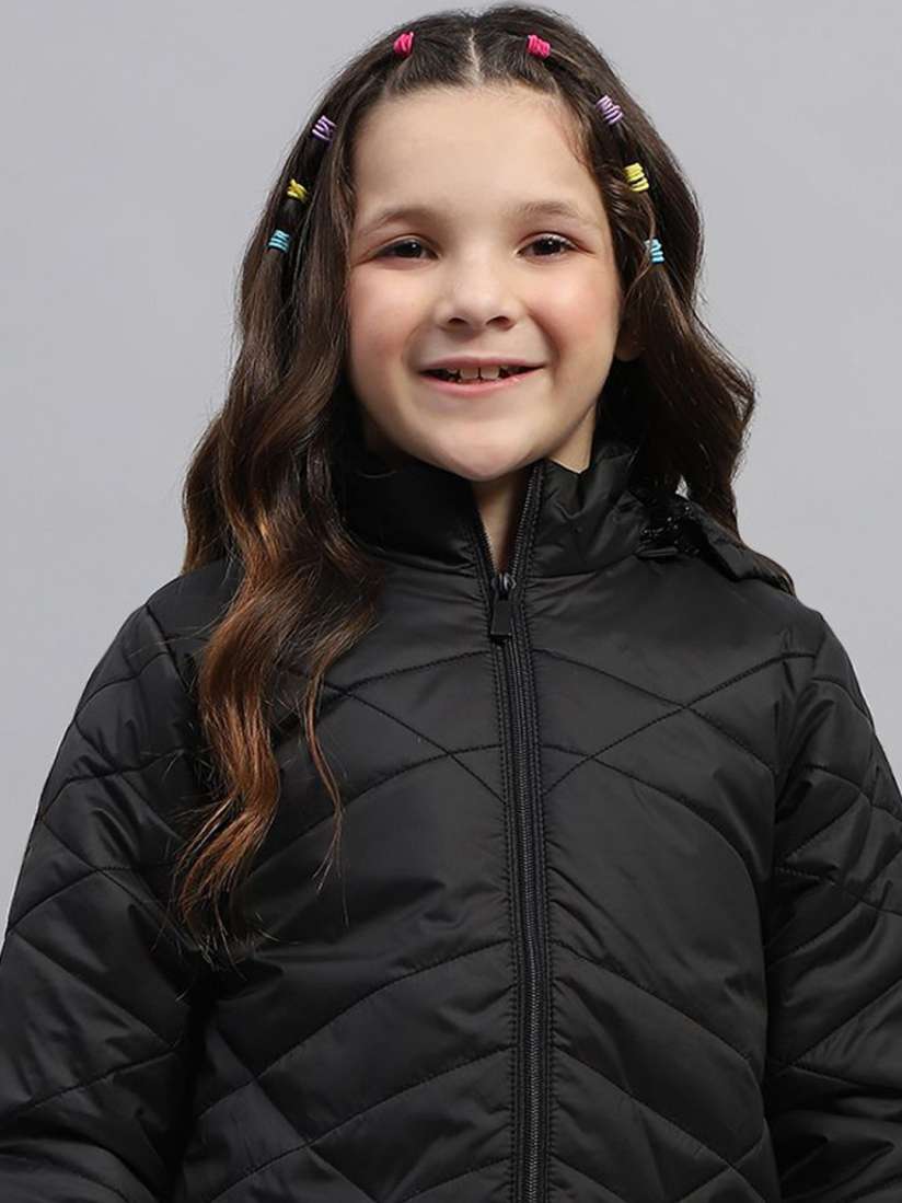 Buy Monte Carlo Girls Solid Hooded Padded Jacket Jackets for Girls 30792048 Myntra