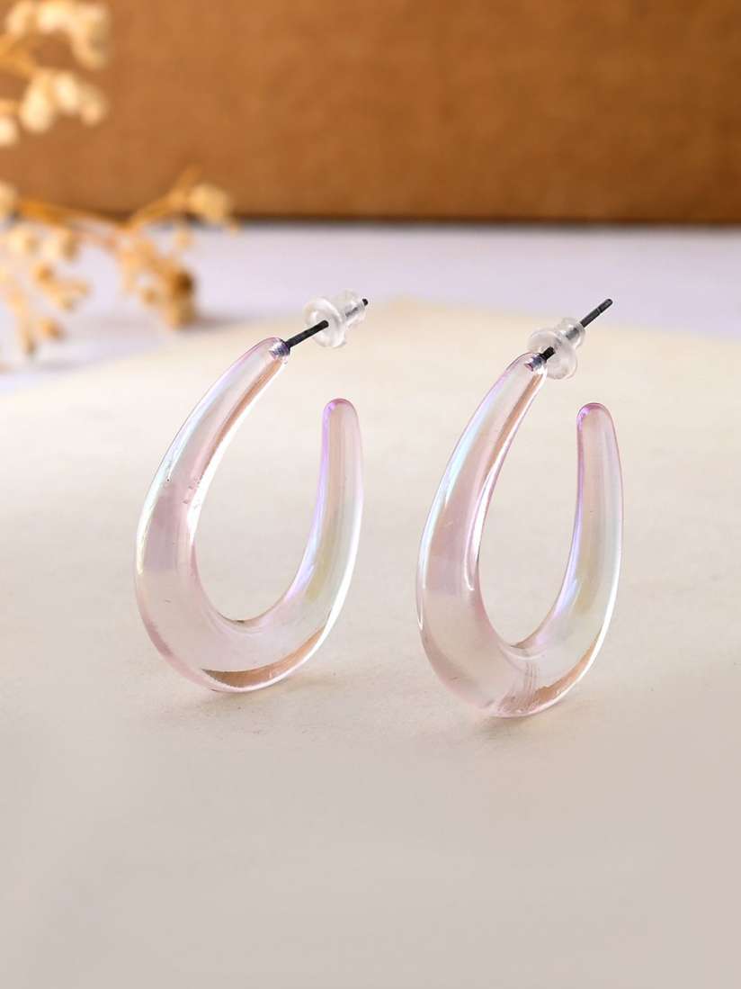 Buy Voylla Quirky Chunky Half Hoop Earrings Earrings for Women 30789563 Myntra