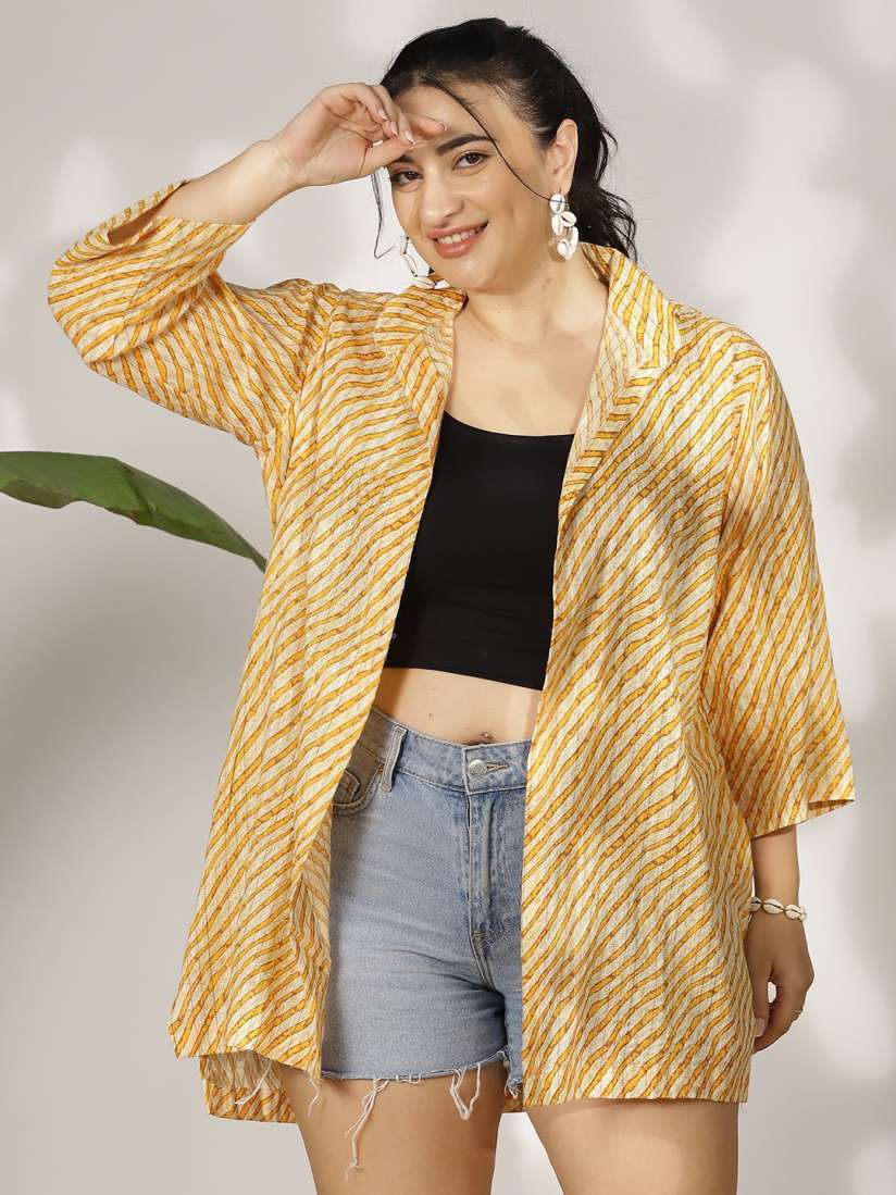 Buy LetsDressUp Cotton Striped Shrug Shrug for Women 30488881 Myntra