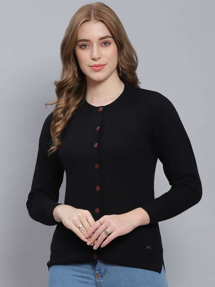 Buy Monte Carlo Women Woollen Cardigan Sweaters for Women 30463319 Myntra