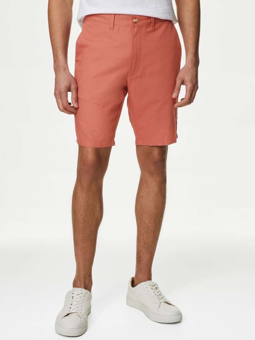Marks and spencer mens chino shorts online