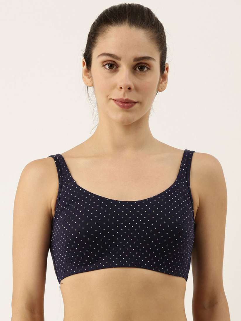 Buy Enamor Non Padded Wirefree High Coverage Low Impact Sports Bra Sb06 Bra for Women 30486720 Myntra