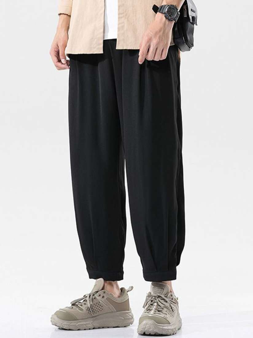 Mens loose leg joggers top
