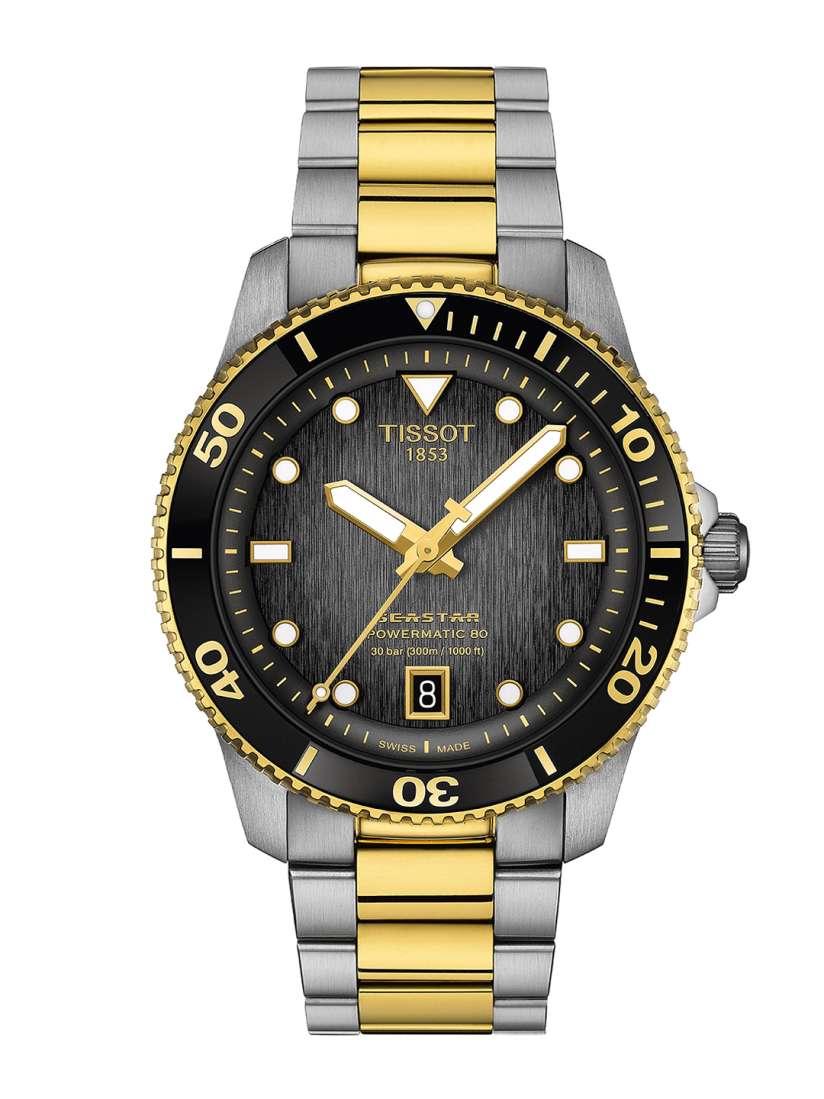 Buy TISSOT Unisex Dial Stainless Steel Bracelet Style Straps Analogue Automatic Motion Powered Watch Watches for Unisex 30507371 Myntra