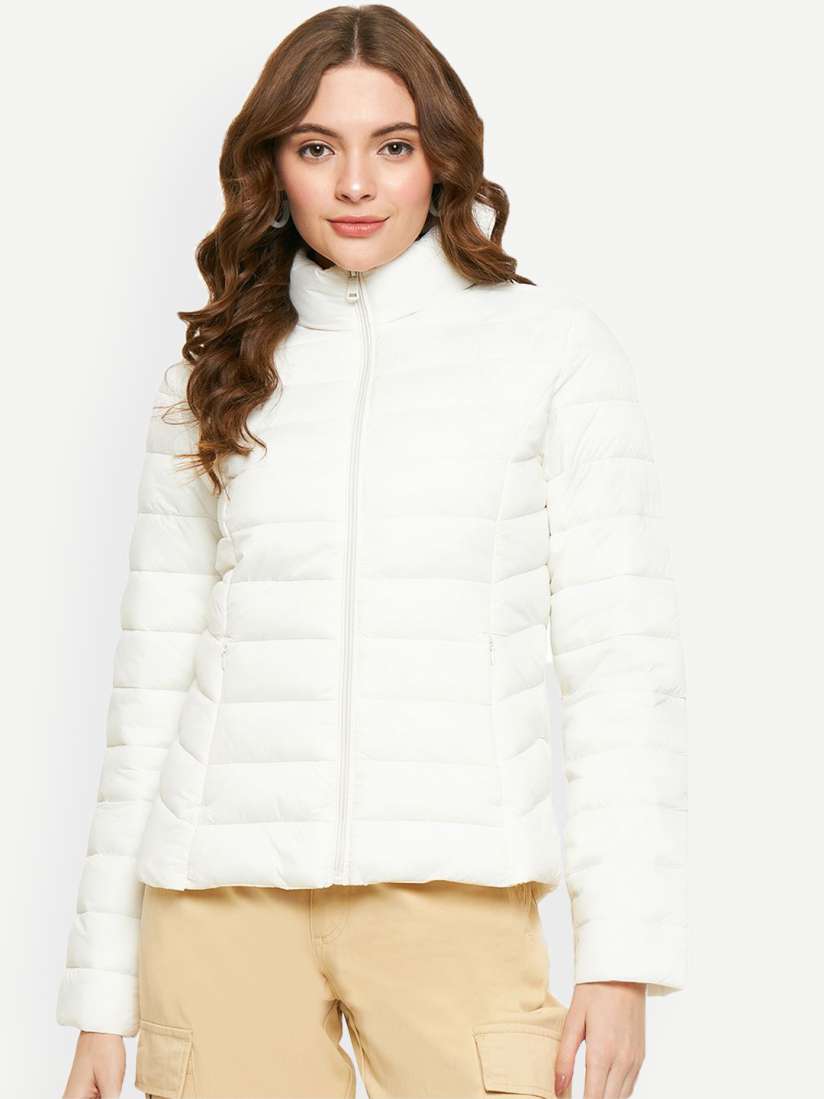 Buy Madame Women Cotton Lightweight Longline Padded Jacket Jackets for Women 30531232 Myntra
