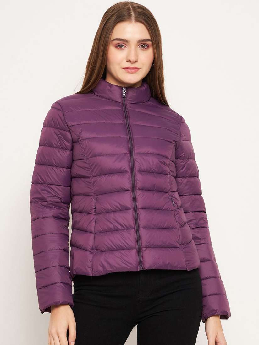 Buy Madame Women Cotton Lightweight Longline Puffer Jacket Jackets for Women 30531241 Myntra