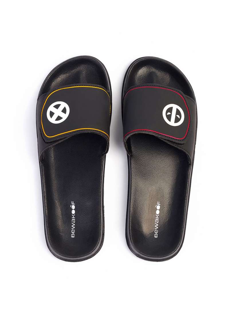 Buy Bewakoof Men Printed Rubber Sliders Flip Flops for Men 30529159 Myntra