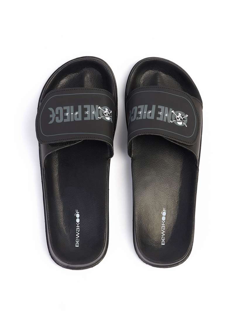 Buy Bewakoof Men Printed Rubber Sliders Flip Flops for Men 30529161 Myntra