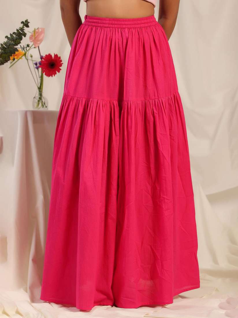 Long skirts online myntra 2025