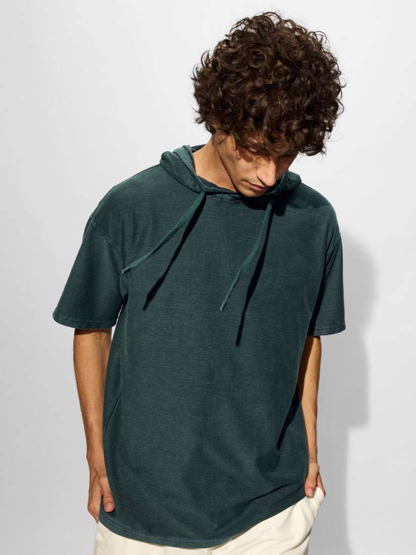 Buy The Souled Store Men Hooded Pockets T shirt Tshirts for Men 30537480 Myntra