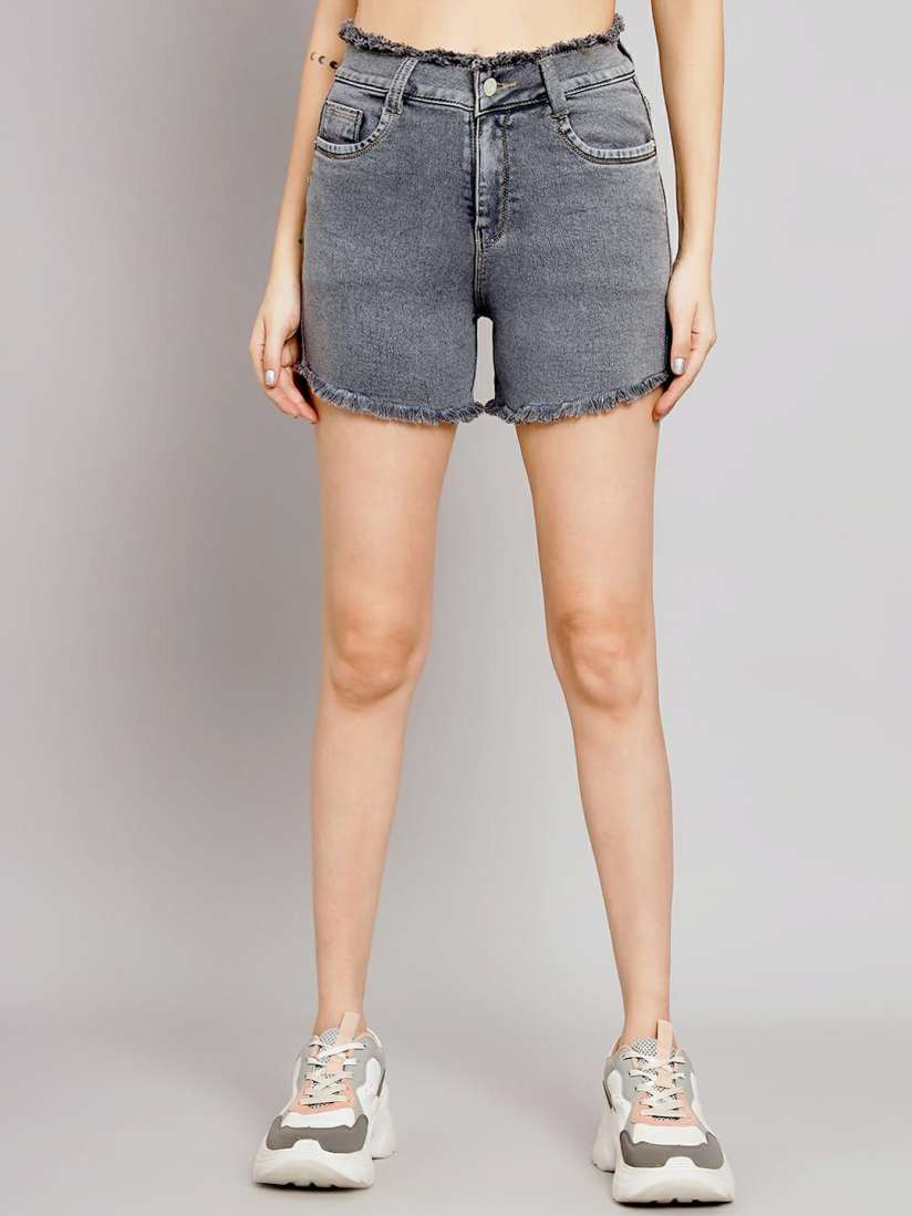 Myntra denim shorts store